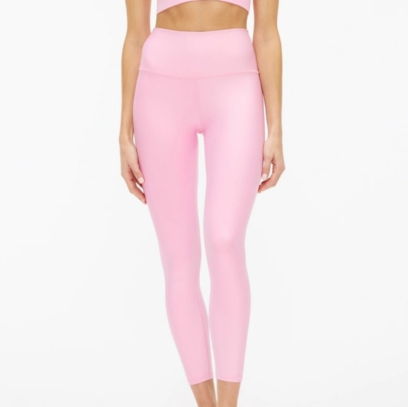 ALO NWT Sweet Pink 7/8 Airlift Leggings - Picture 2 of 9